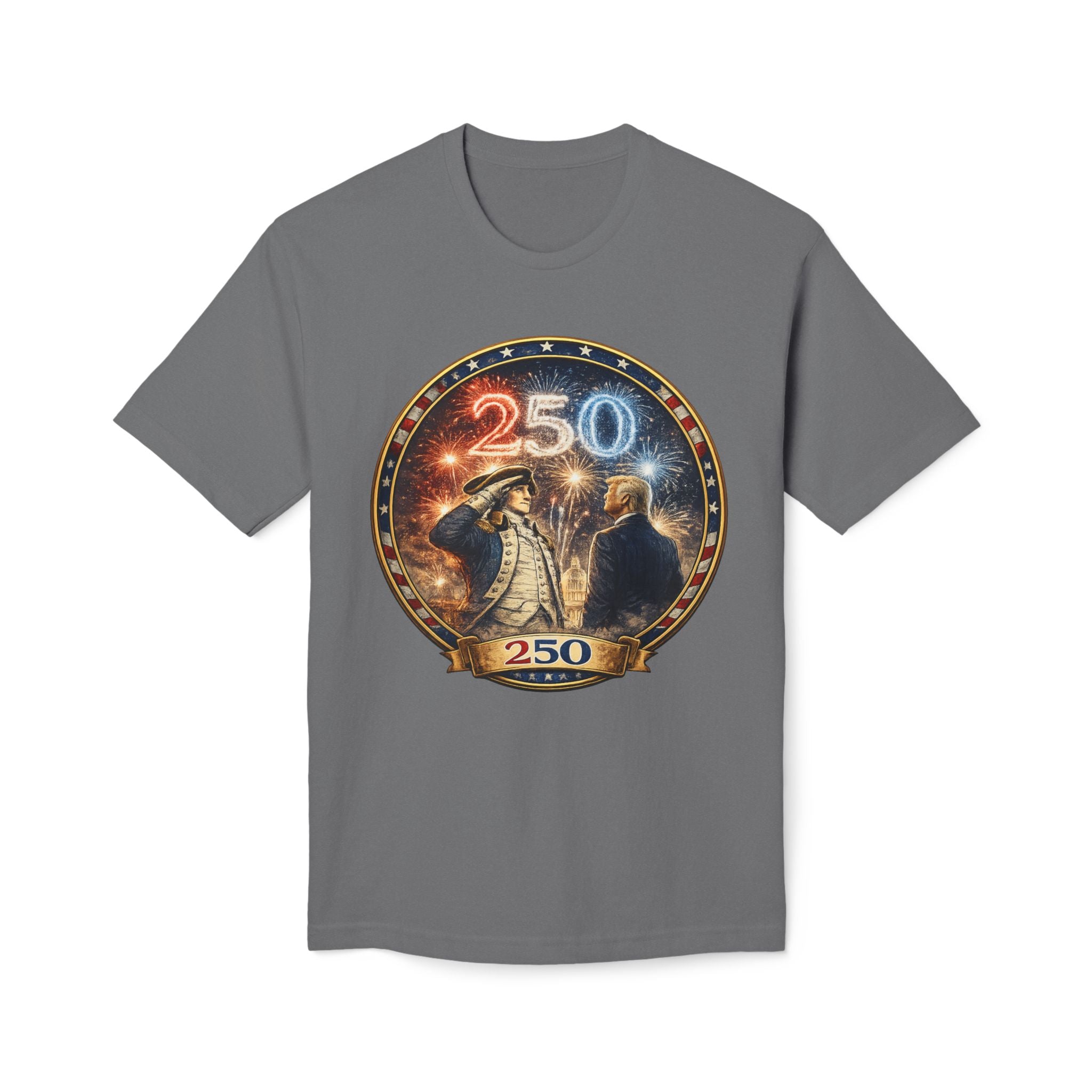 250th Anniversary Commemorative T-Shirt – Historic U.S. Celebration Design