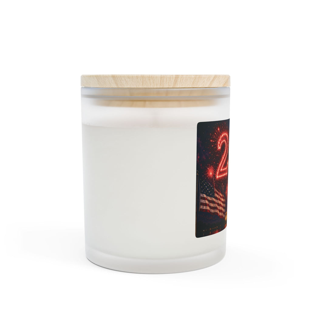 250th Anniversary Commemorative Candle — Frosted Glass 11oz