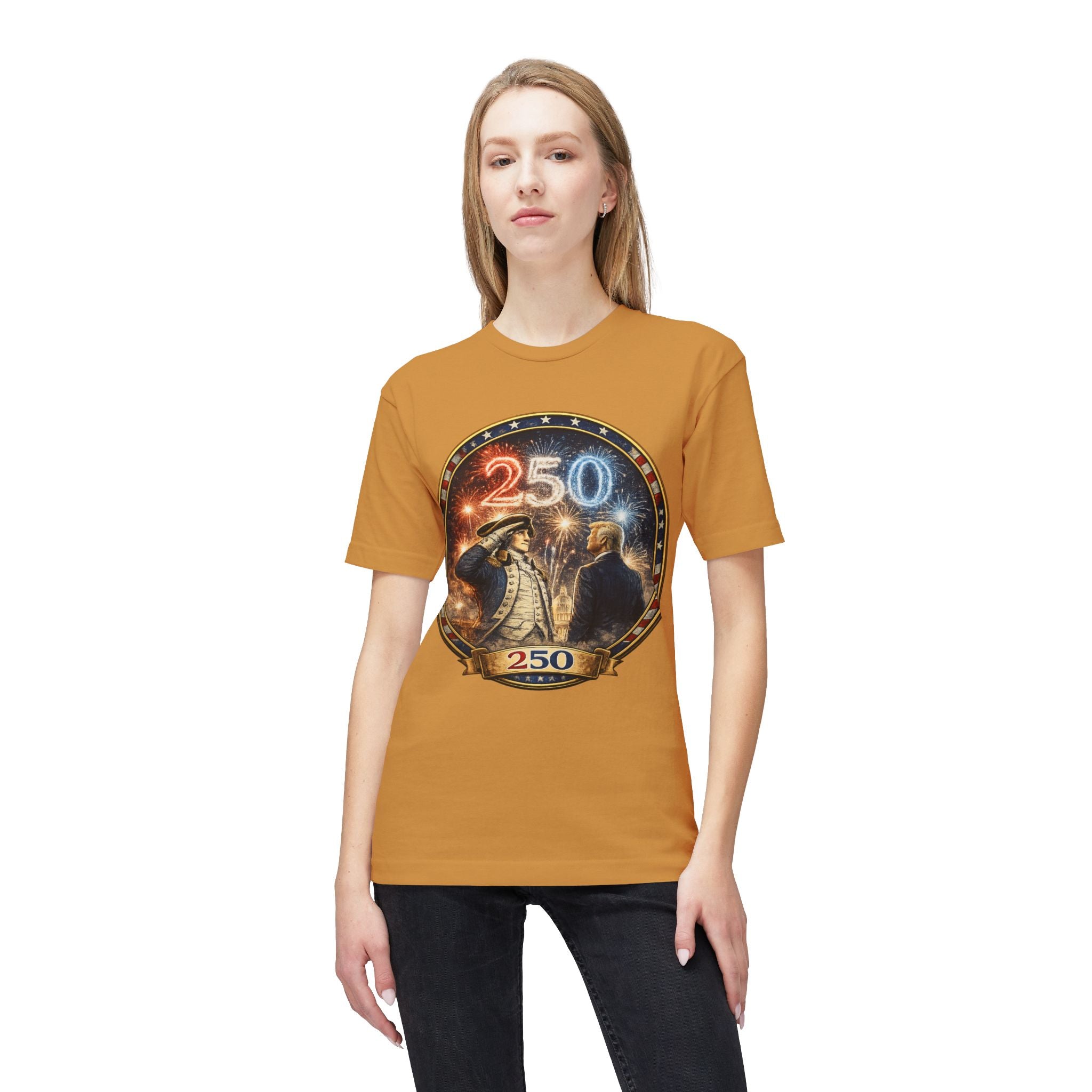 250th Anniversary Commemorative T-Shirt – Historic U.S. Celebration Design