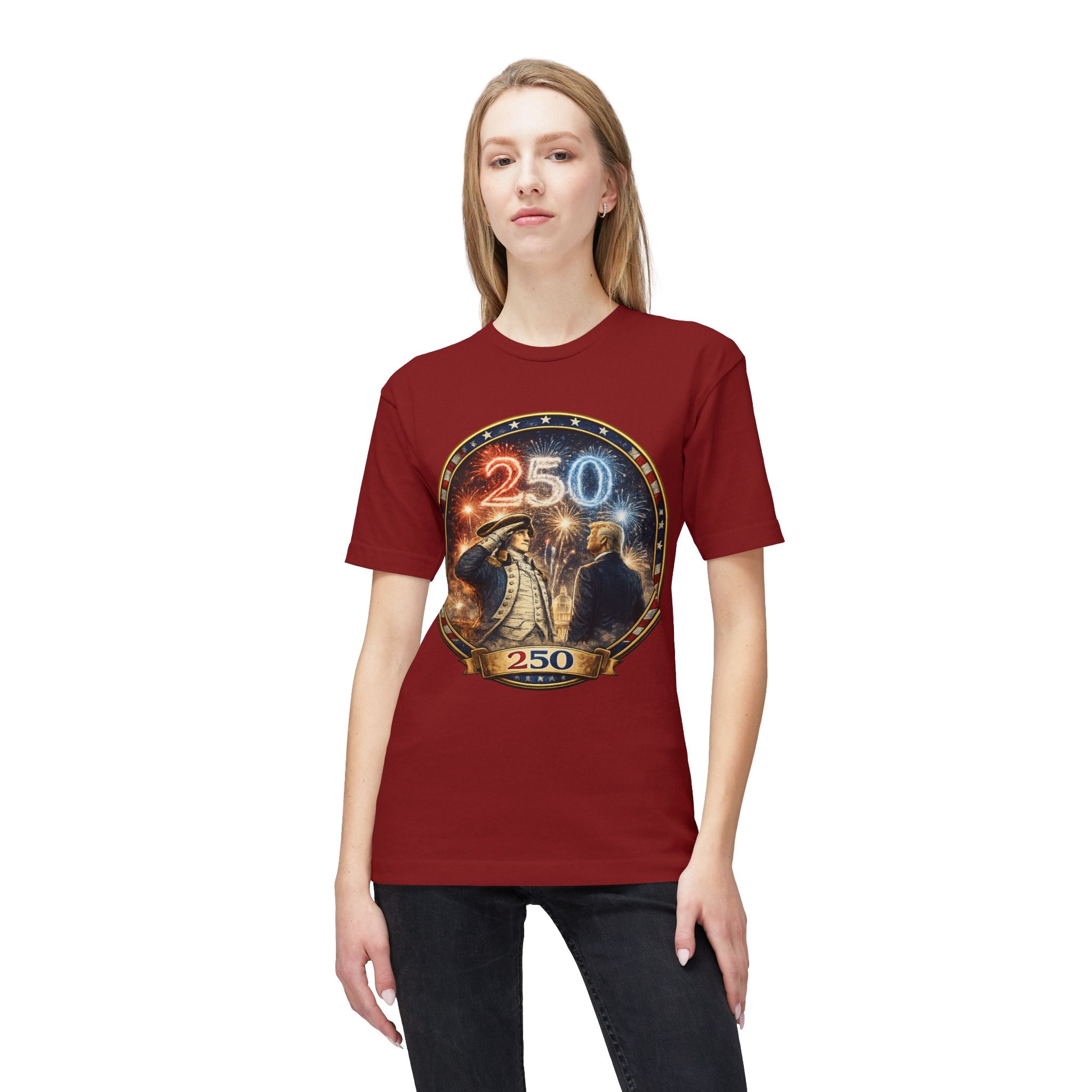 250th Anniversary Commemorative T-Shirt – Historic U.S. Celebration Design