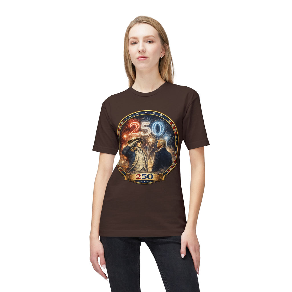 250th Anniversary Commemorative T-Shirt – Historic U.S. Celebration Design