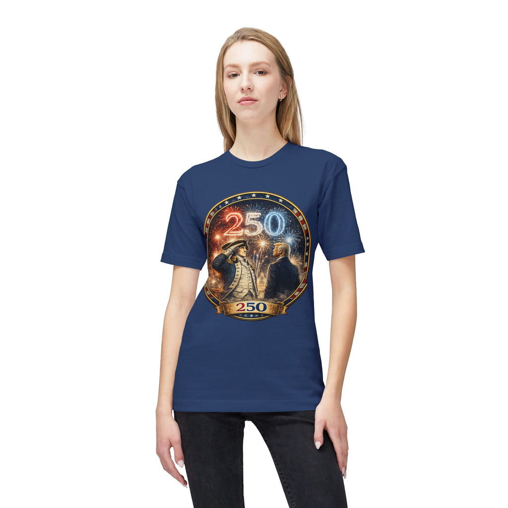 250th Anniversary Commemorative T-Shirt – Historic U.S. Celebration Design