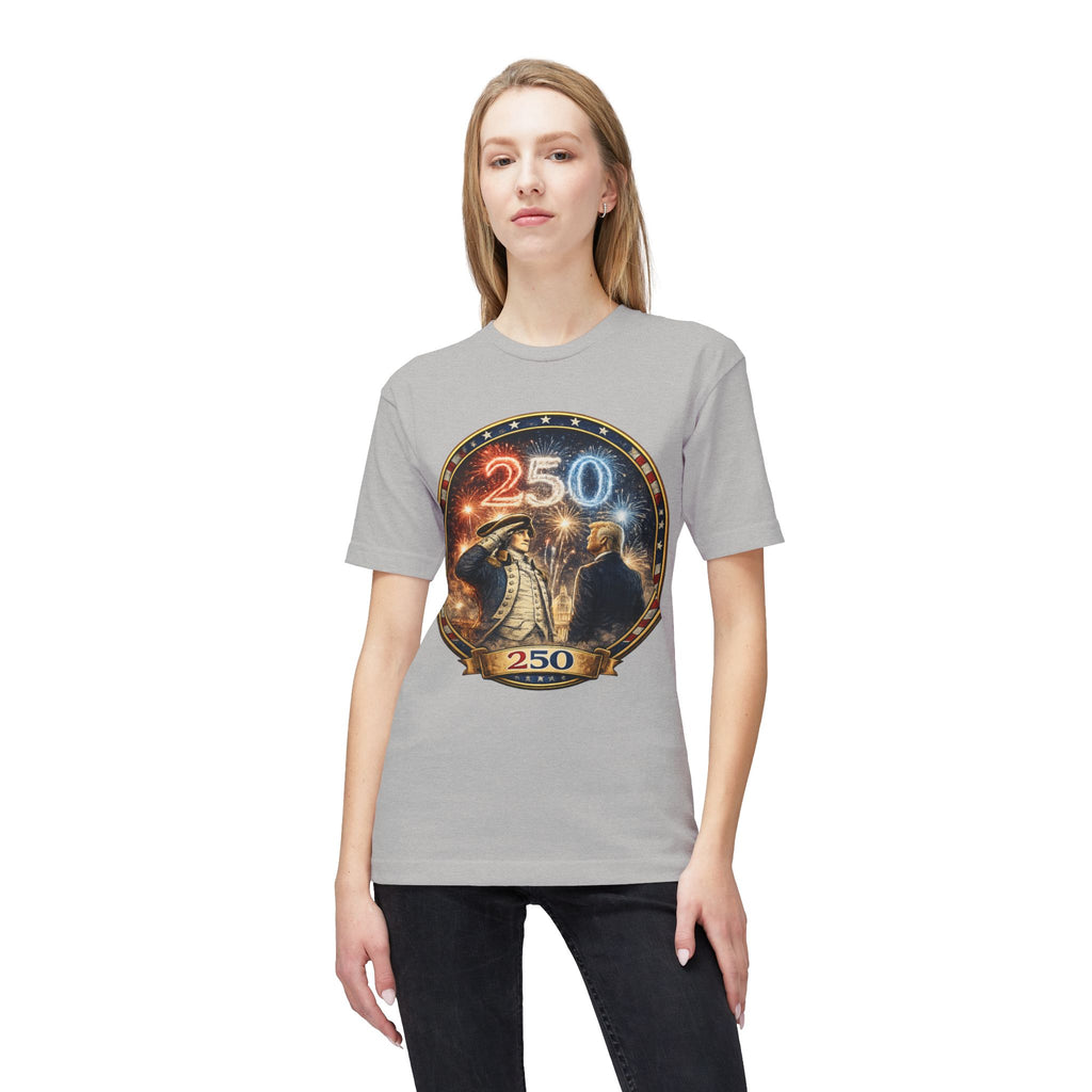 250th Anniversary Commemorative T-Shirt – Historic U.S. Celebration Design