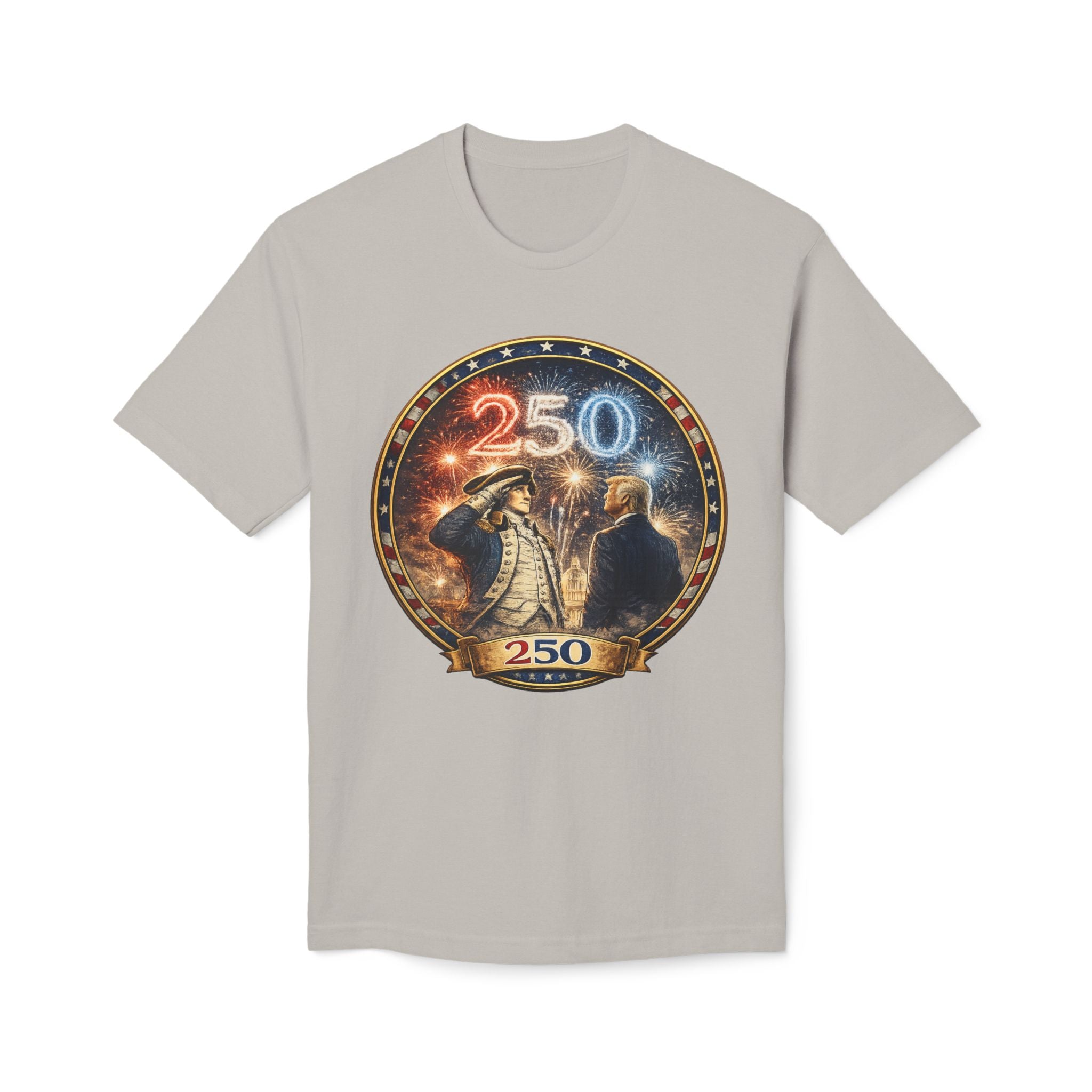 250th Anniversary Commemorative T-Shirt – Historic U.S. Celebration Design