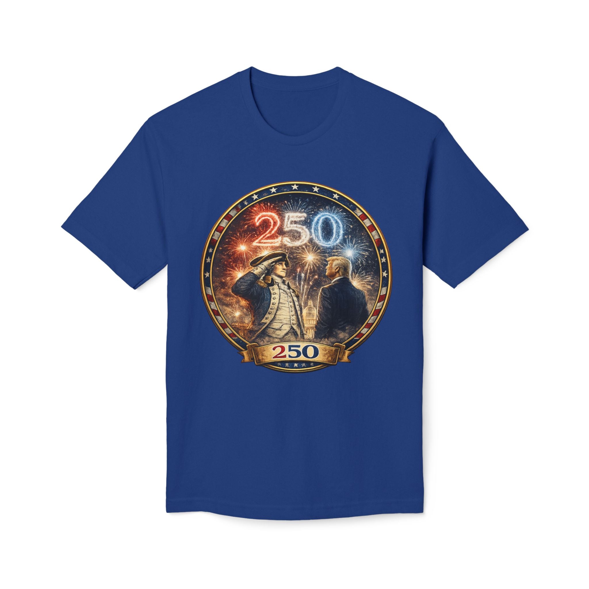 250th Anniversary Commemorative T-Shirt – Historic U.S. Celebration Design