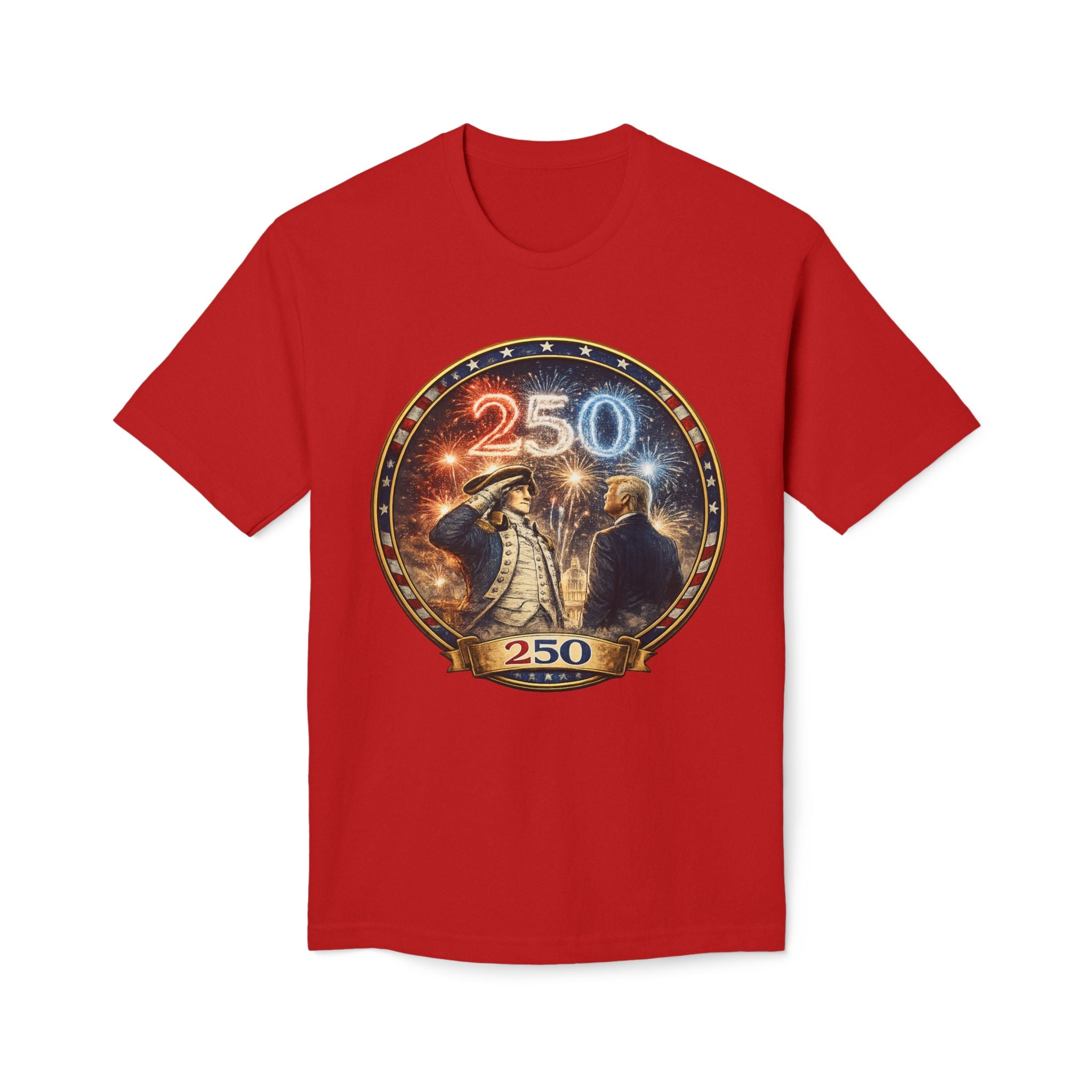 250th Anniversary Commemorative T-Shirt – Historic U.S. Celebration Design