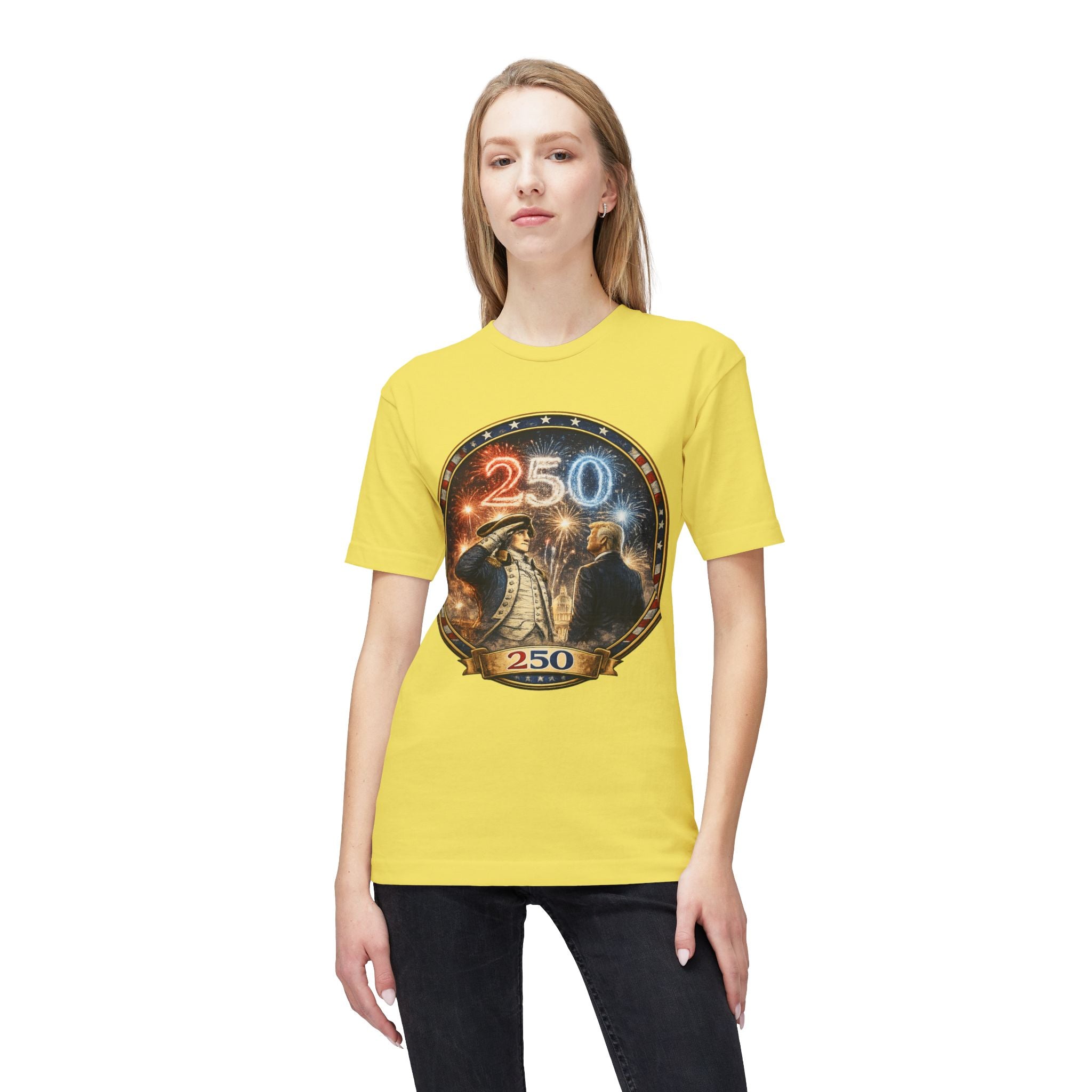 250th Anniversary Commemorative T-Shirt – Historic U.S. Celebration Design