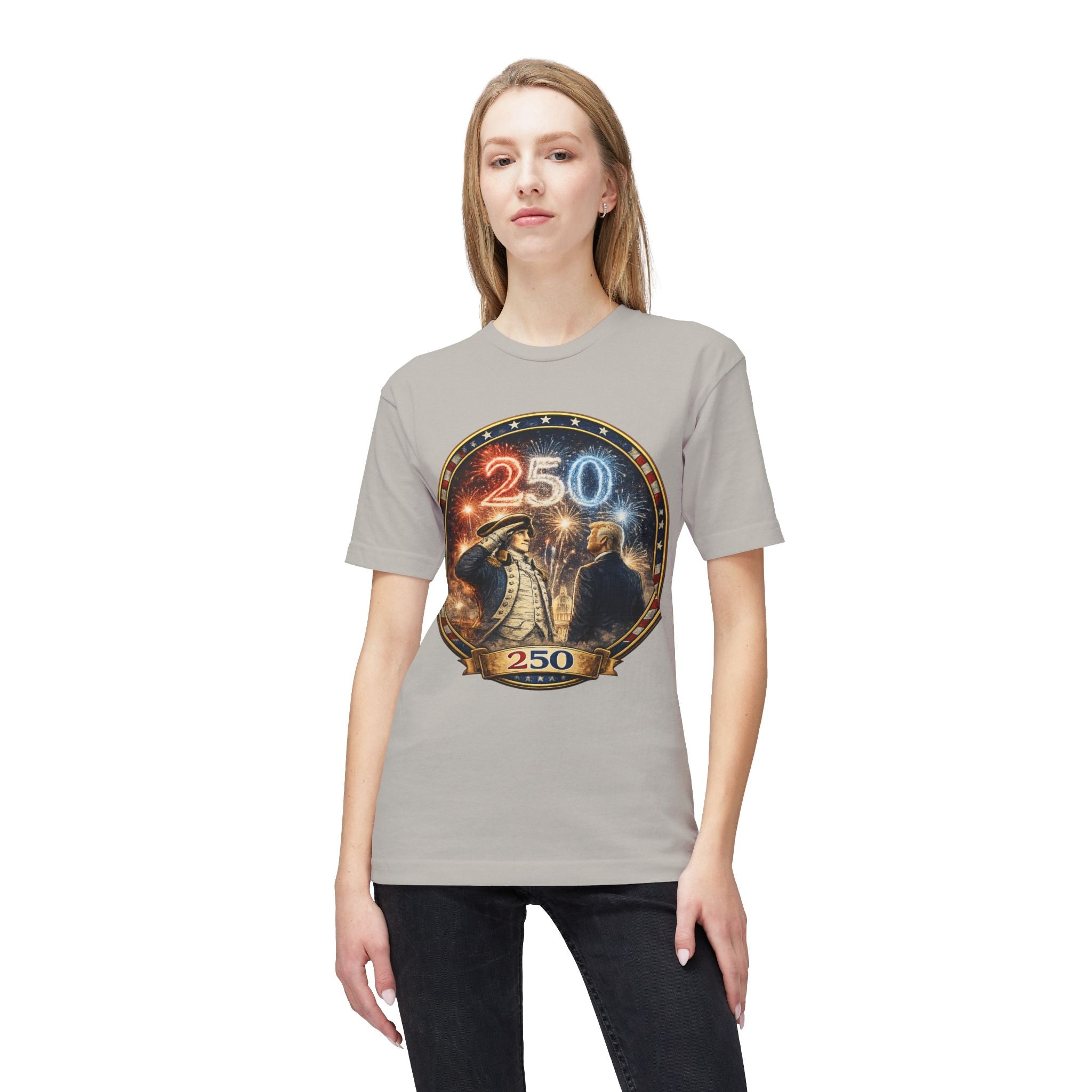 250th Anniversary Commemorative T-Shirt – Historic U.S. Celebration Design