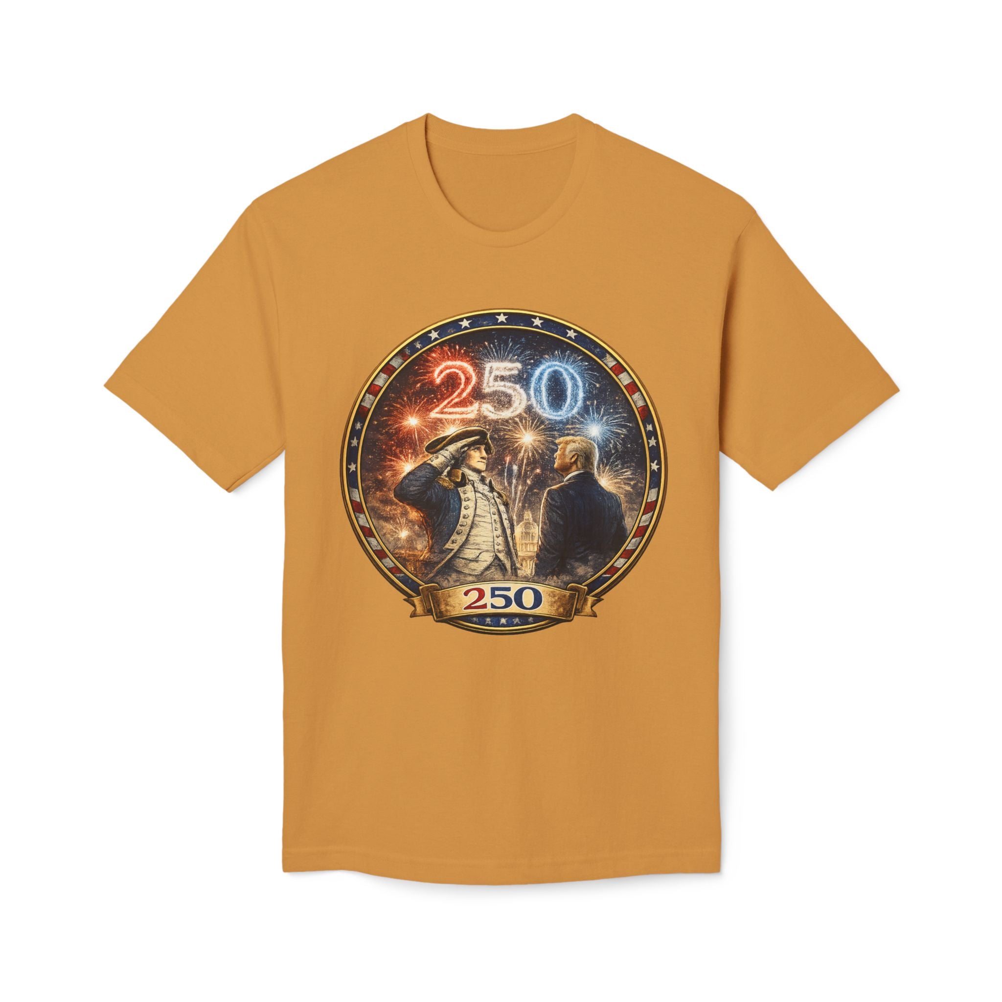 250th Anniversary Commemorative T-Shirt – Historic U.S. Celebration Design