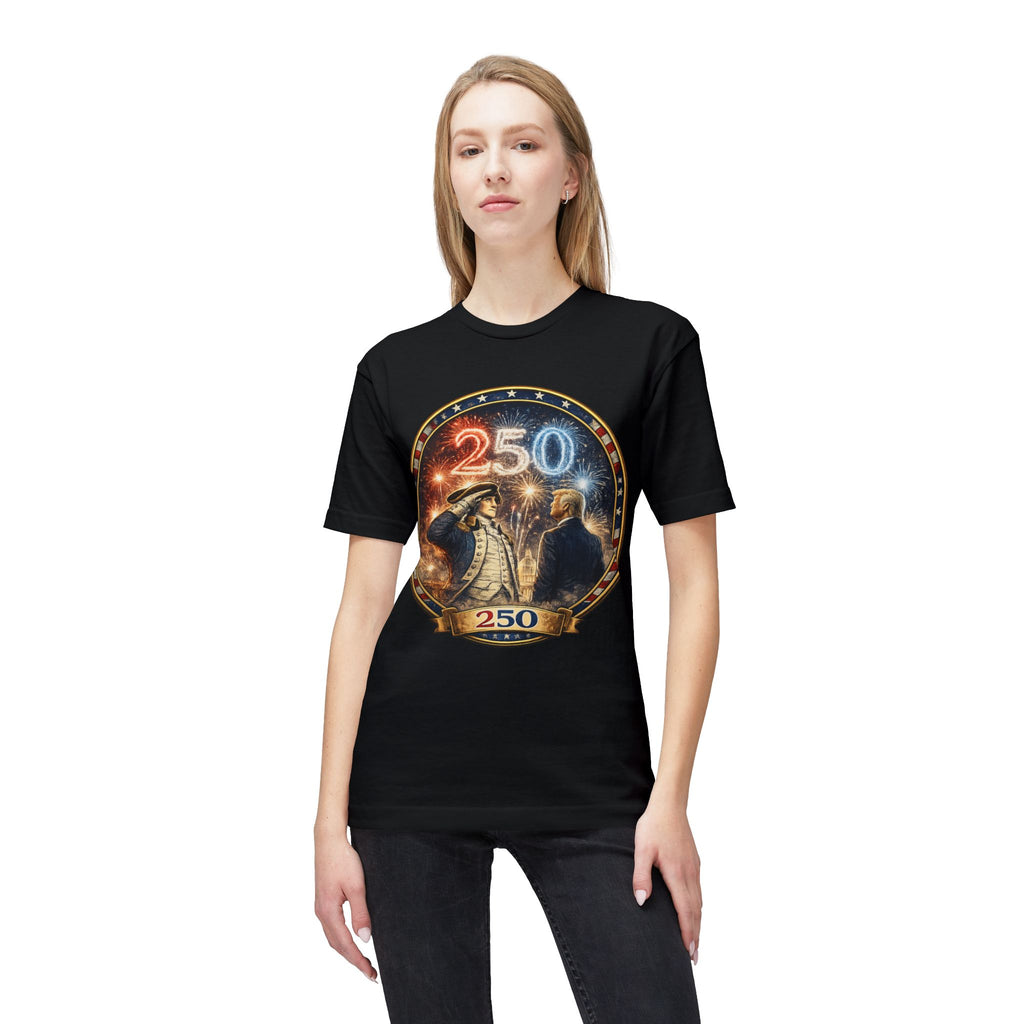 250th Anniversary Commemorative T-Shirt – Historic U.S. Celebration Design