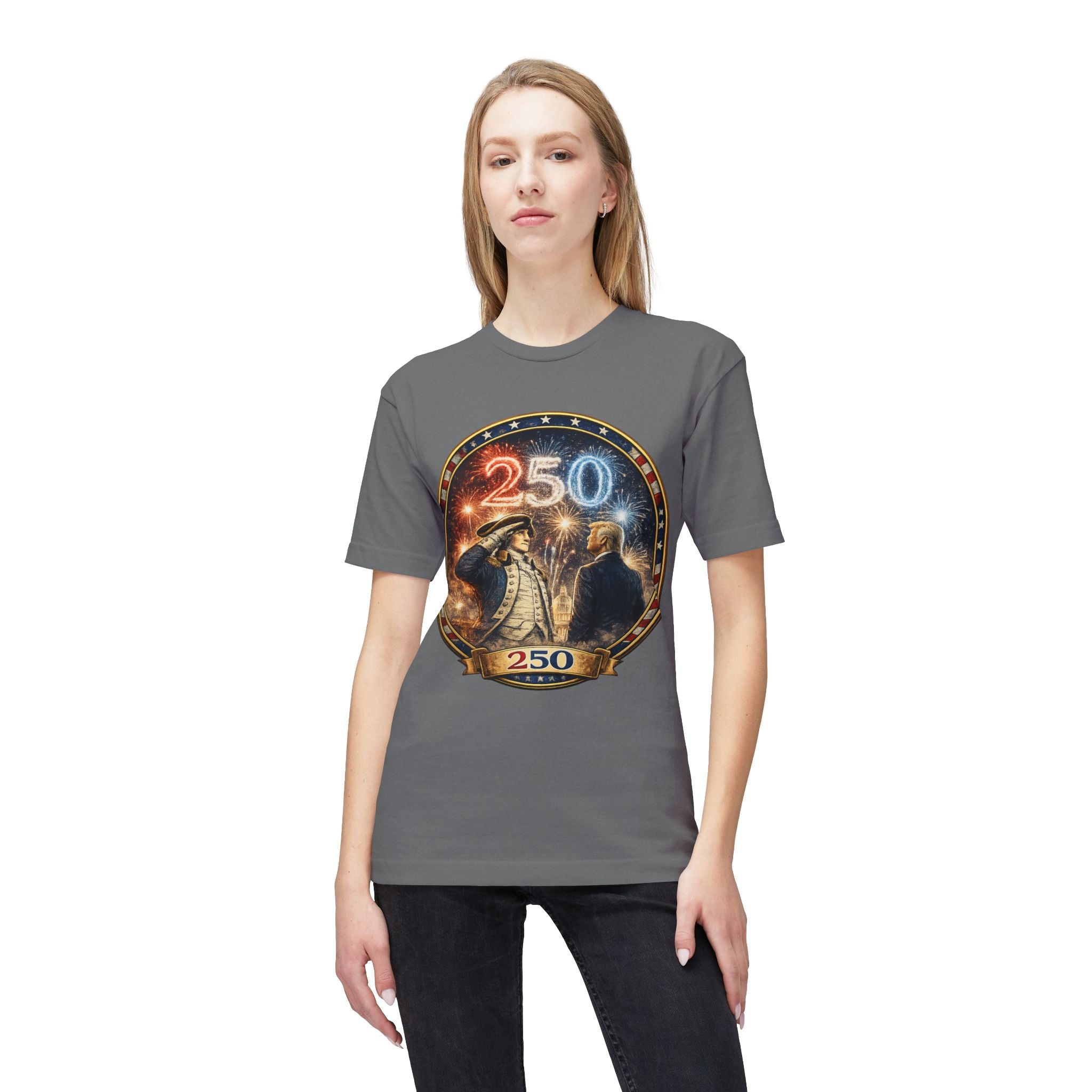 250th Anniversary Commemorative T-Shirt – Historic U.S. Celebration Design
