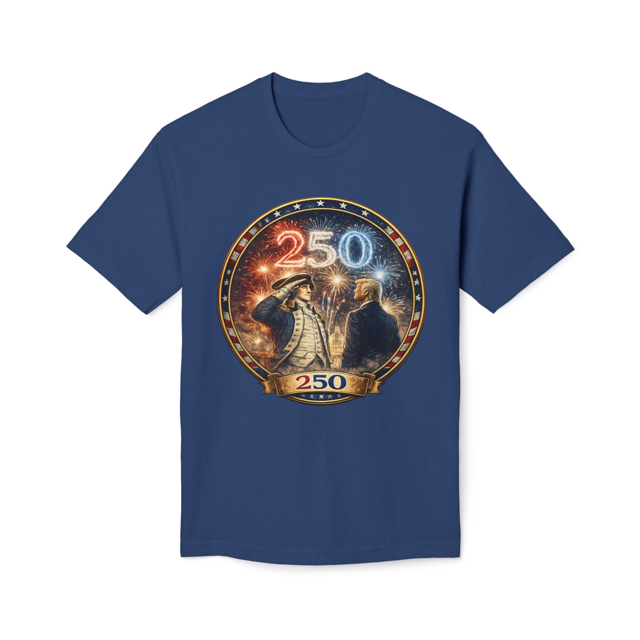 250th Anniversary Commemorative T-Shirt – Historic U.S. Celebration Design