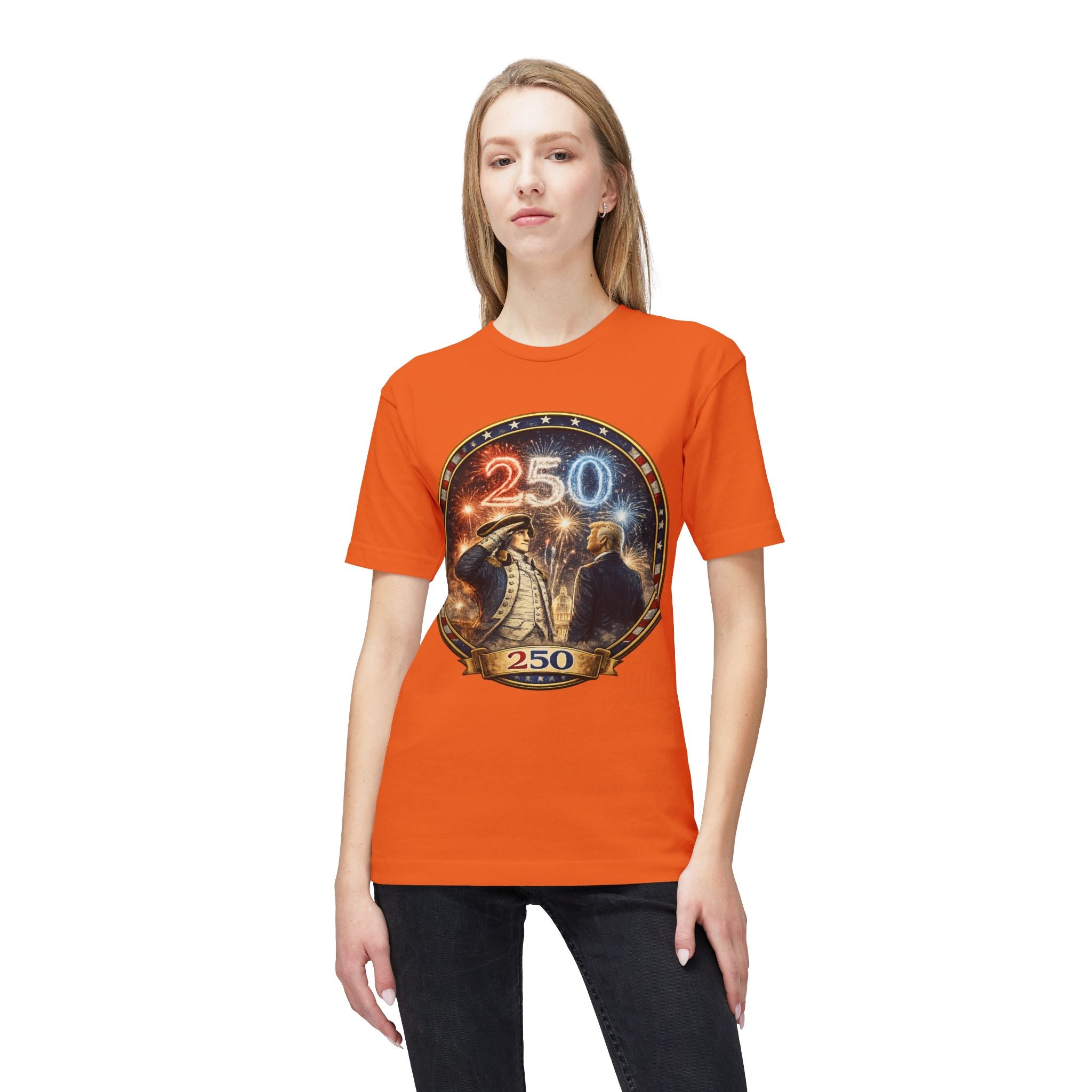 250th Anniversary Commemorative T-Shirt – Historic U.S. Celebration Design